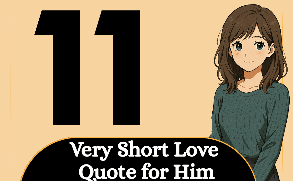 very short love quotes for him