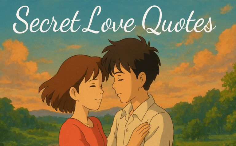 secret love quotes