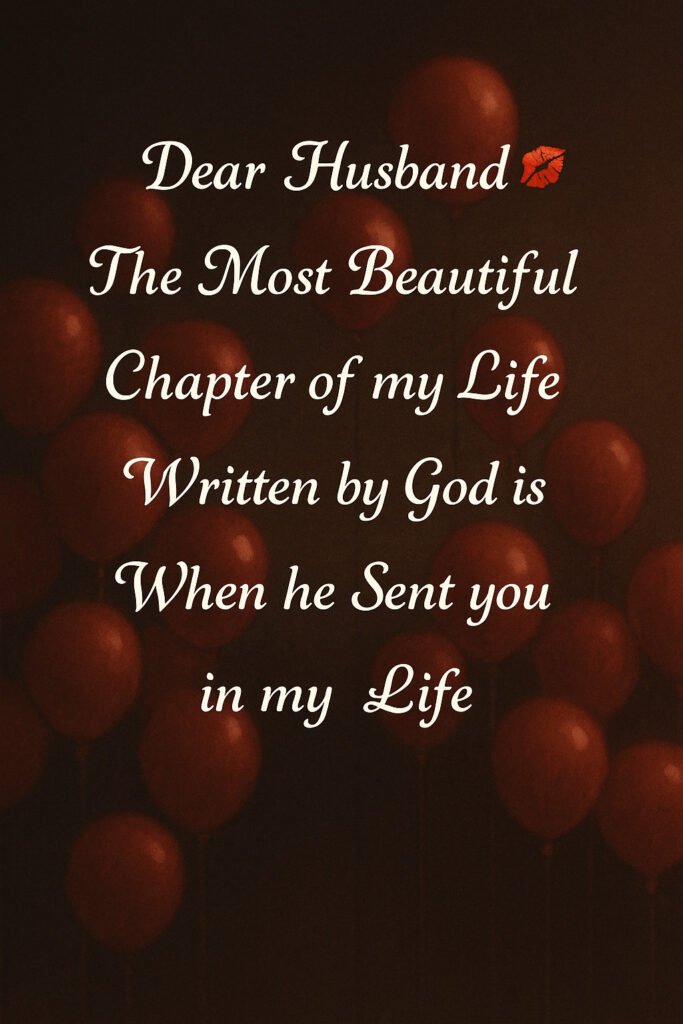 birthday wishes for husband