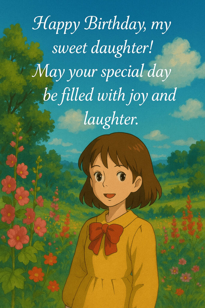 Birthday Wishes for Daughter
