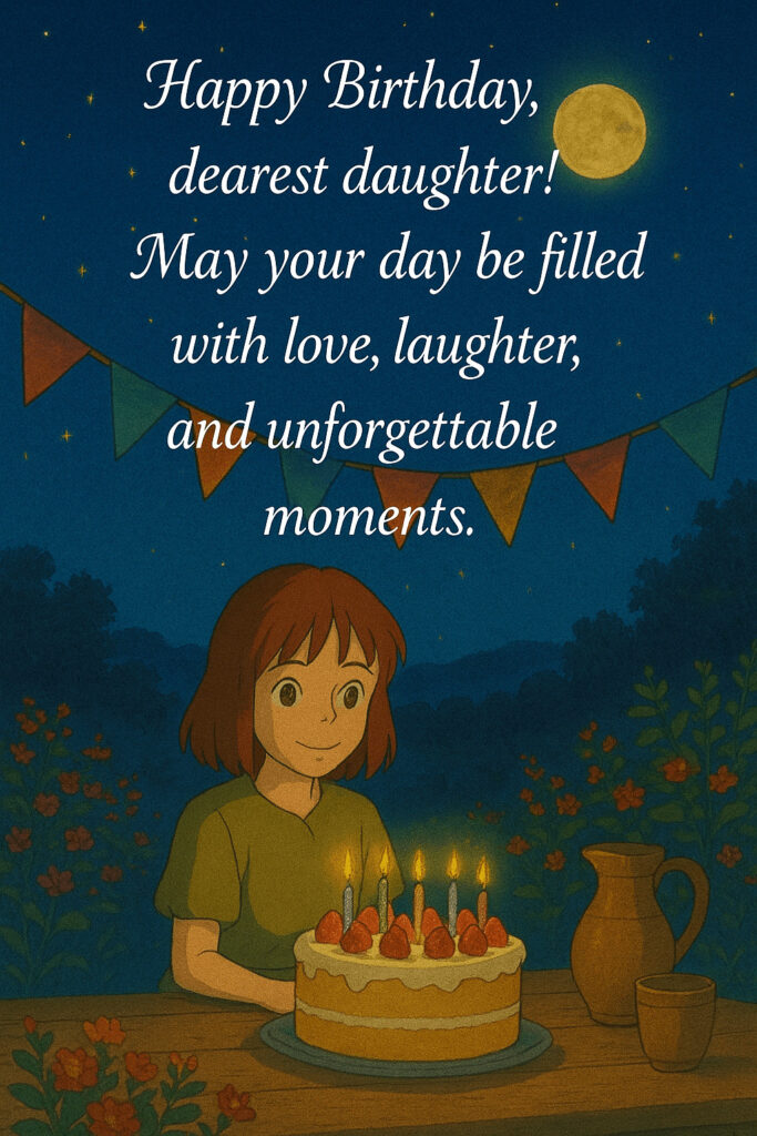 Birthday Wishes for Daughter