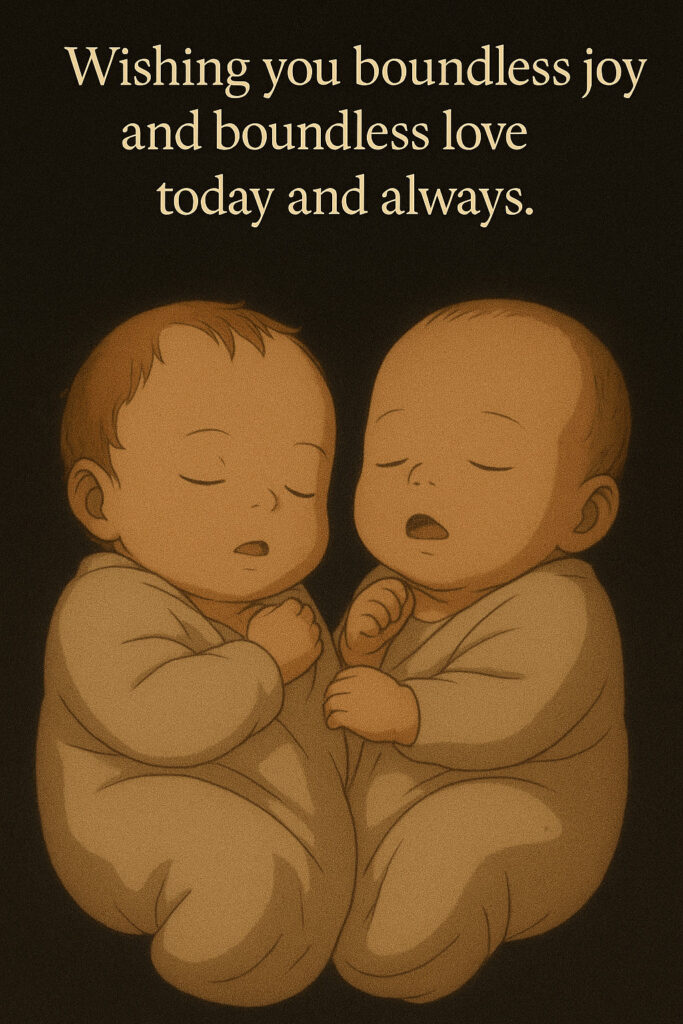 Birthday Wishes for Twins 