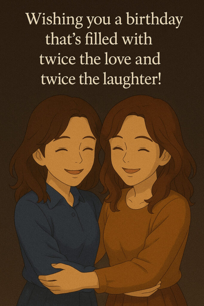 Birthday Wishes for Twins 