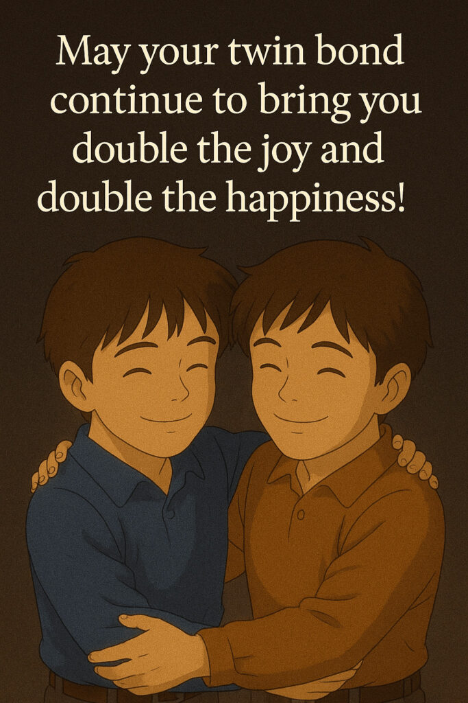Birthday Wishes for Twins 