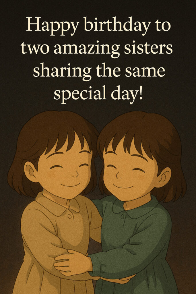 Birthday Wishes for Twins 