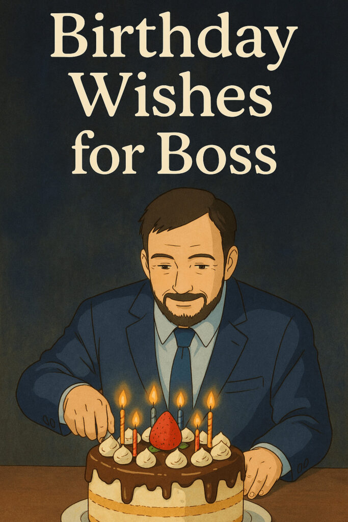 Birthday Wishes for Boss 
