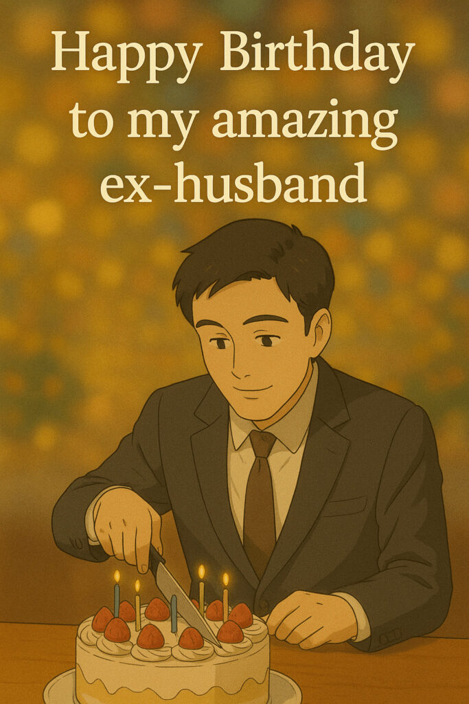 Birthday Wishes for Ex-Husband 