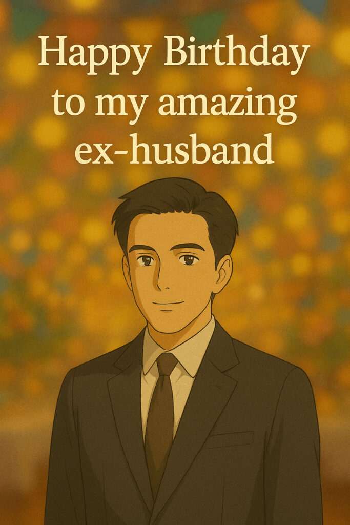 Birthday Wishes for Ex-Husband 