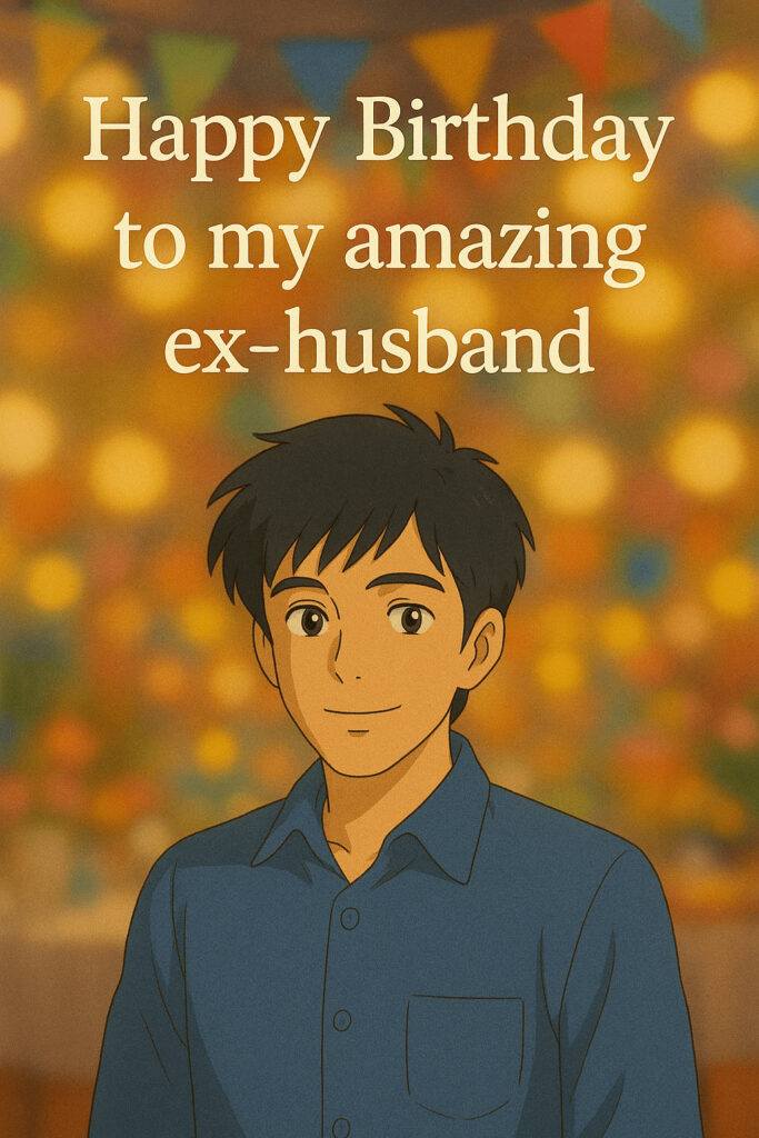 Birthday Wishes for Ex-Husband 