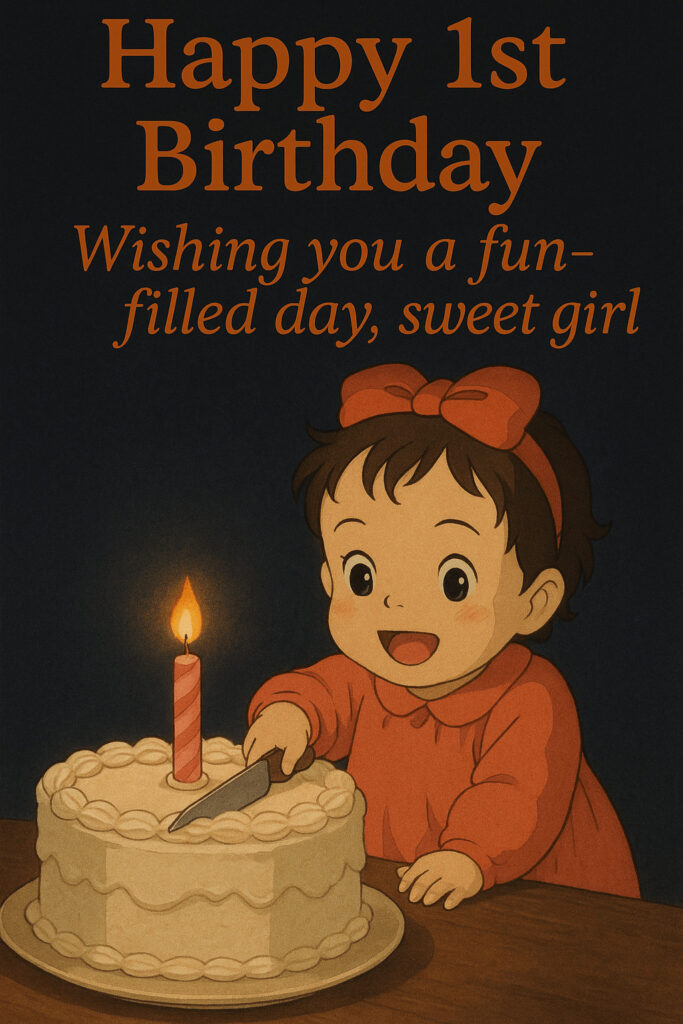 Birthday wishes for baby girl 