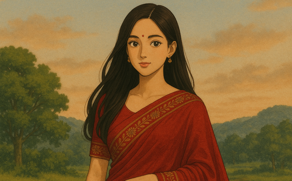 saree captions for instagram

