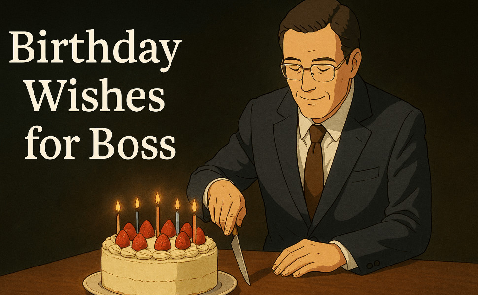 Birthday Wishes for Boss 