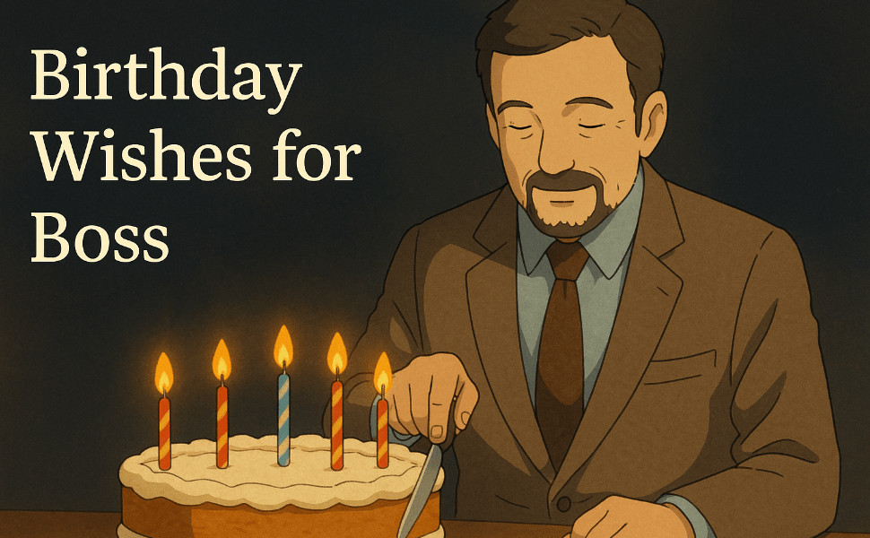 Birthday Wishes for Boss