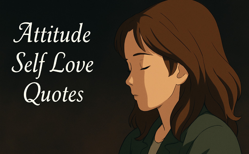 Attitude Self Love Quotes