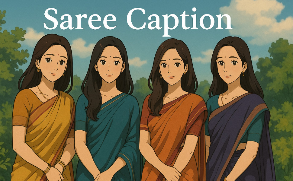 Saree Captions for Instagram