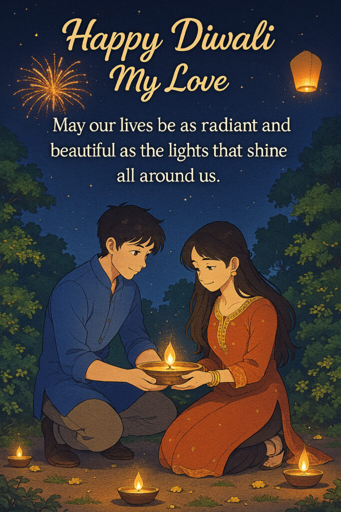 Diwali Wishes for Love