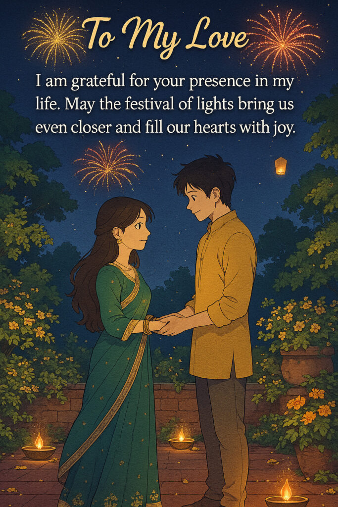 Diwali Wishes for Love