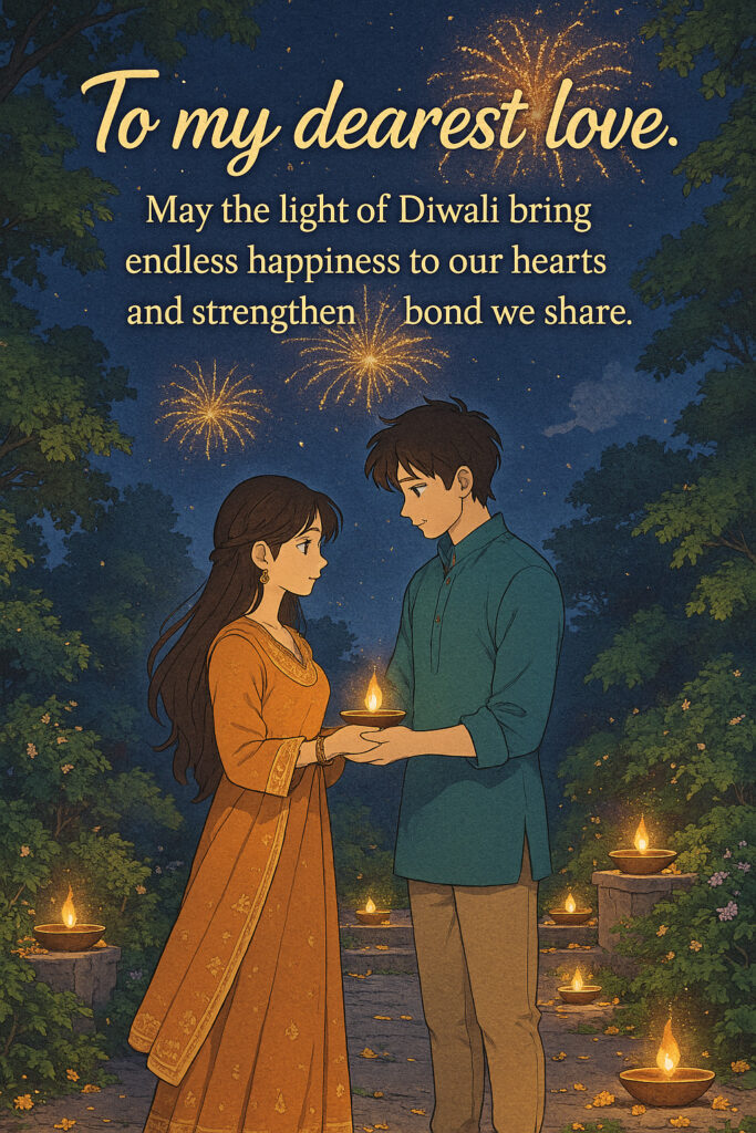 Diwali Wishes for Love
