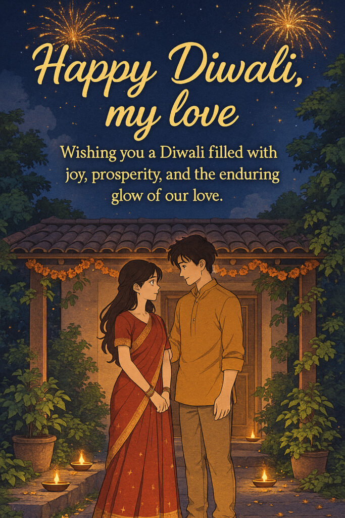 Diwali Wishes for Love