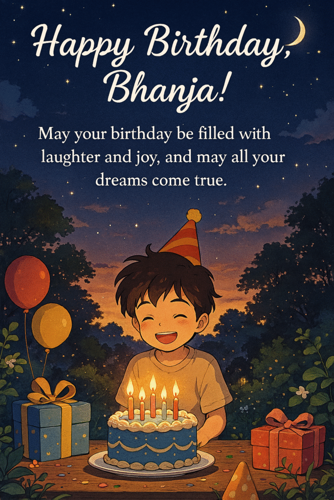 Birthday Wishes Bhanja