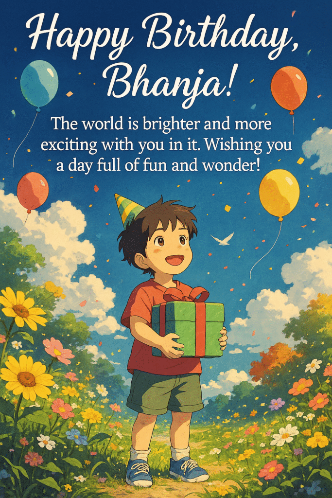 Birthday Wishes Bhanja