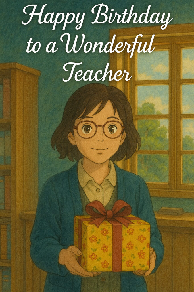 Birthday Wishes for Teacher 