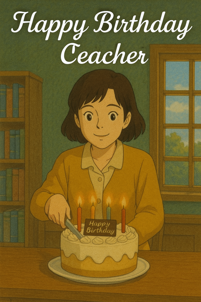 Birthday Wishes for Teacher