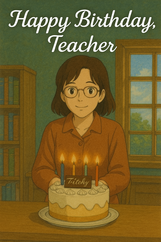 Birthday Wishes for Teacher