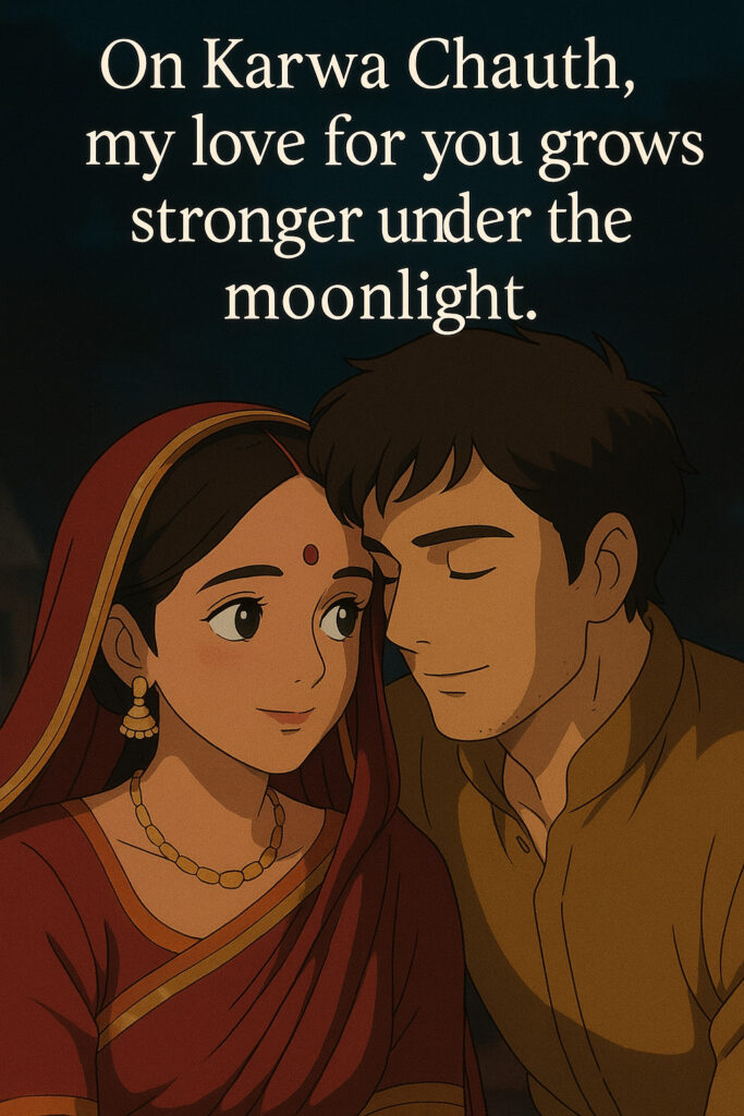 romantic karwa chauth quotes

