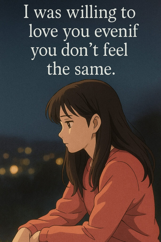 One sided love quotes 