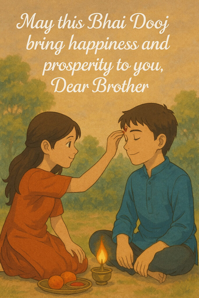 Bhai Dooj Wishes for Brother 