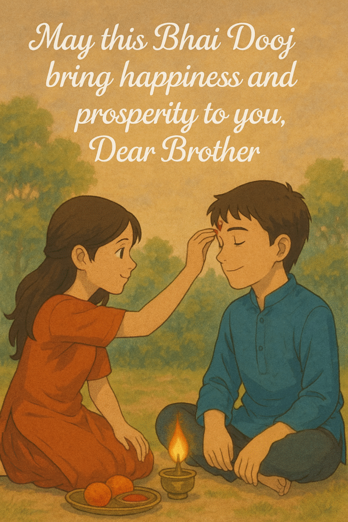 Bhai Dooj Wishes for Brother