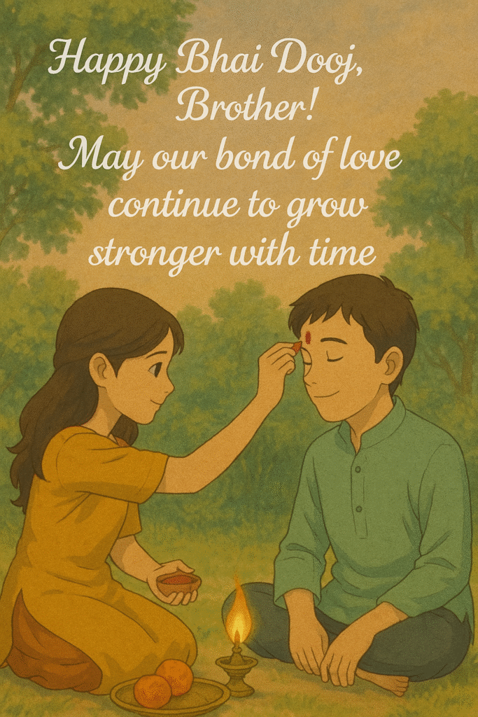 Bhai Dooj Wishes for Brother
