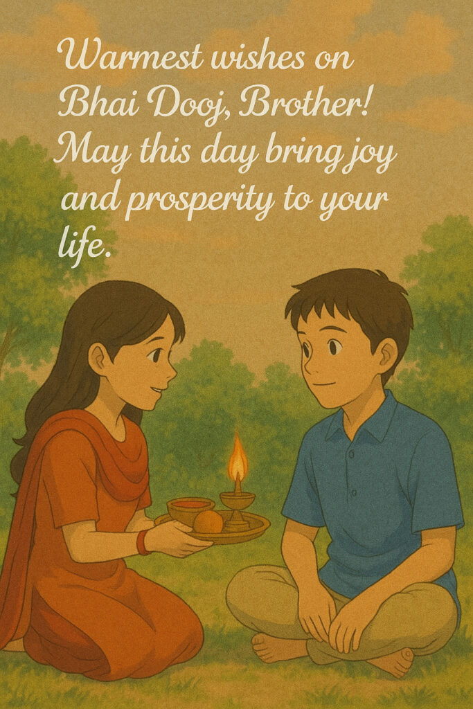 Bhai Dooj Wishes for Brother 