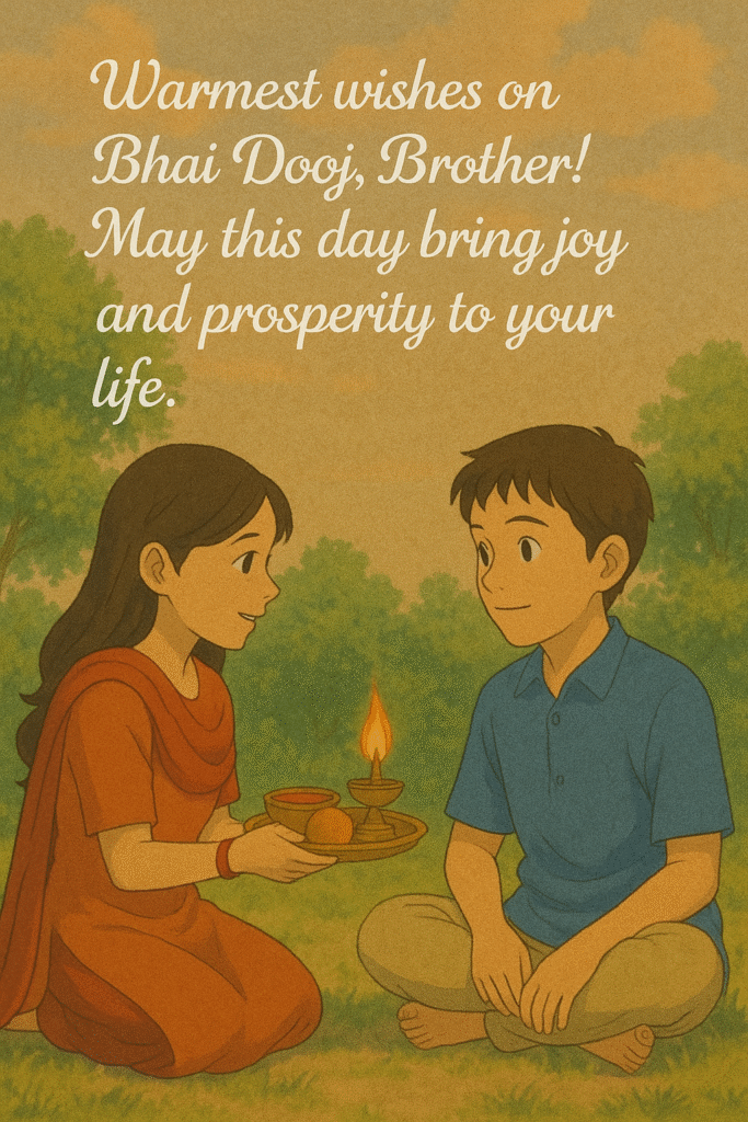 Bhai Dooj Wishes for Brother