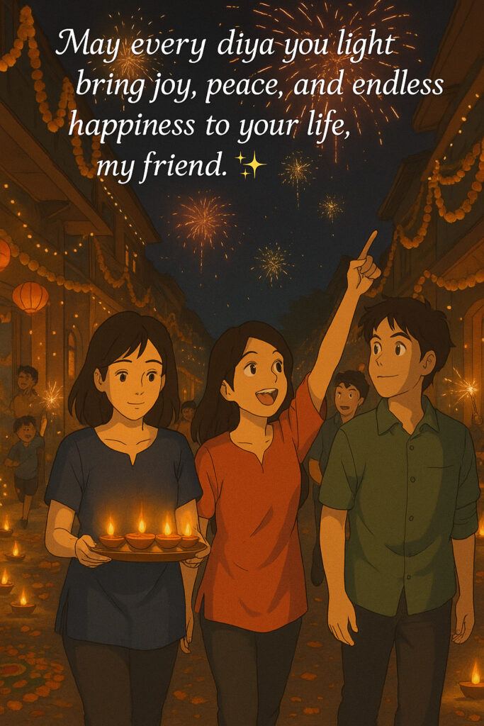 Happy Diwali Wishes for Friends 