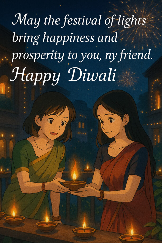 Happy Diwali Wishes for Friends 
