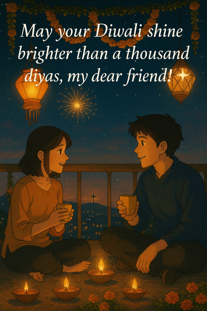 Happy Diwali Wishes for Friends 