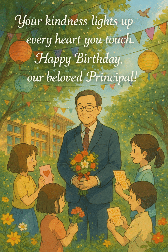 birthday wishes for principal sir