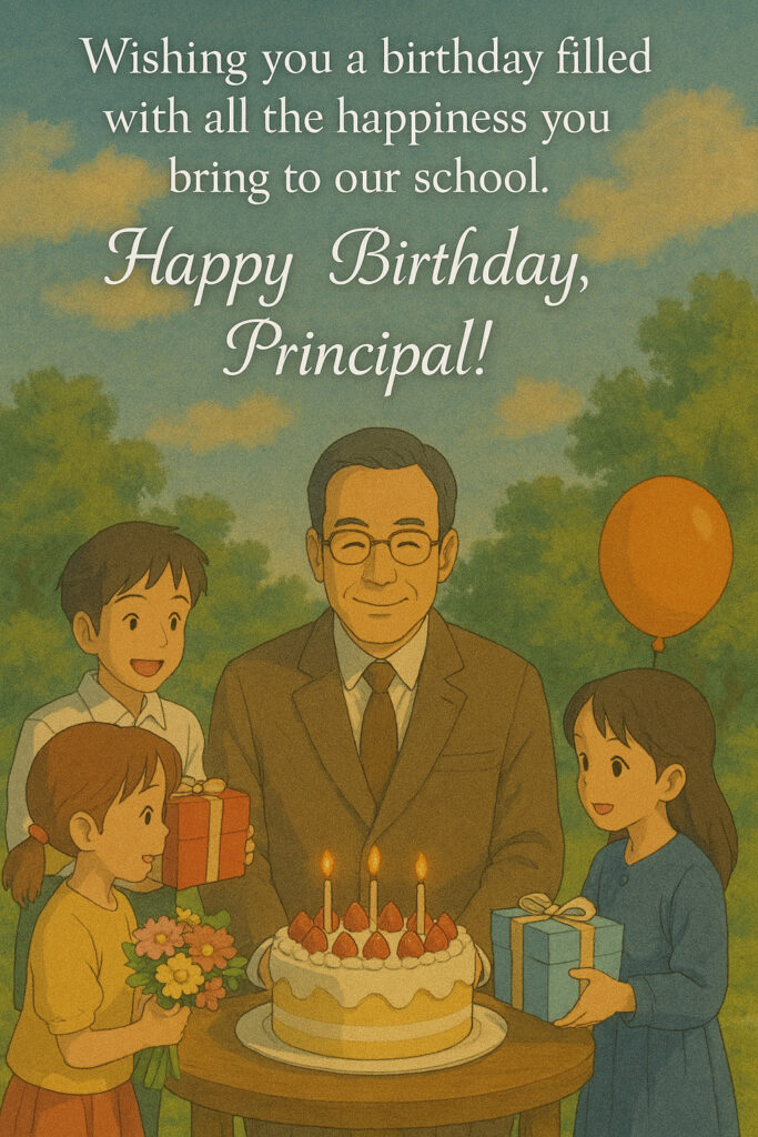 birthday wishes for principal sir
