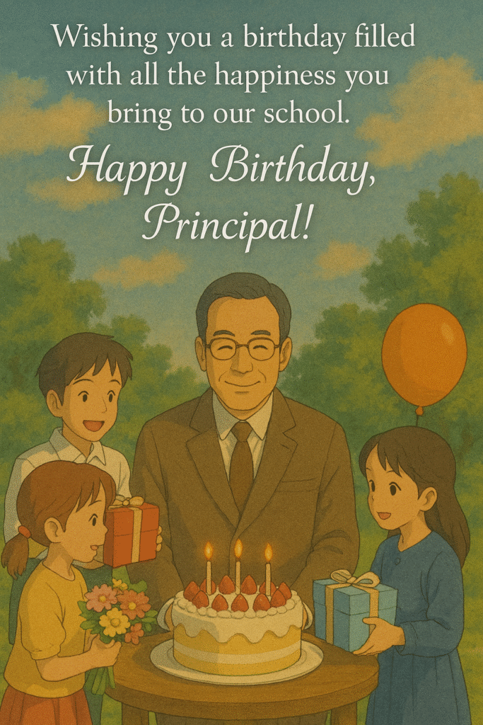 birthday wishes for principal sir