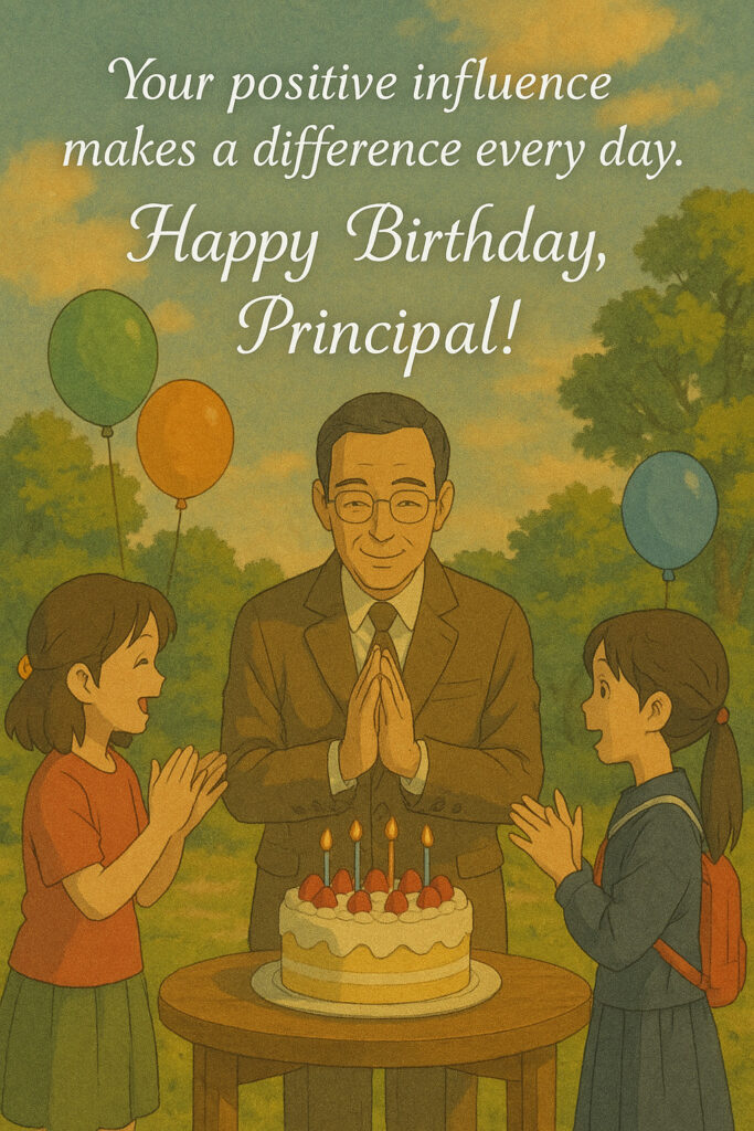 birthday wishes for principal sir