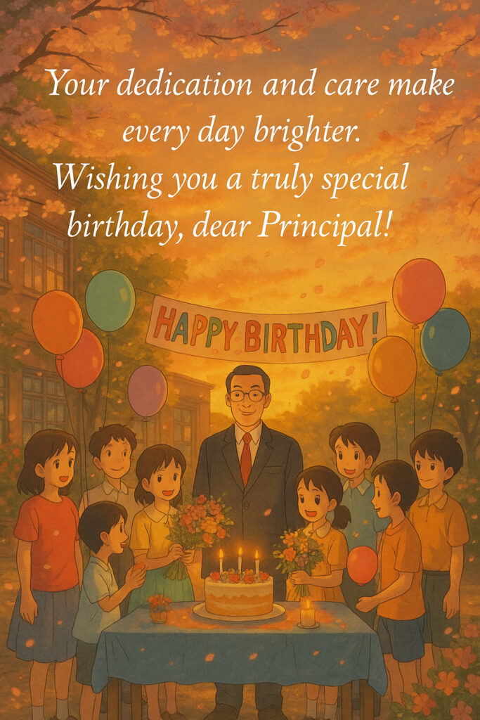 birthday wishes for principal sir