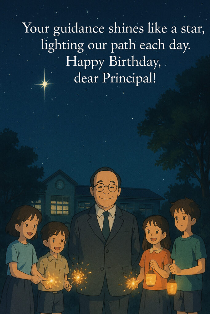 birthday wishes for principal sir
