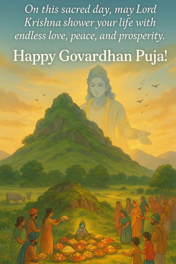 Happy Govardhan Wishes 