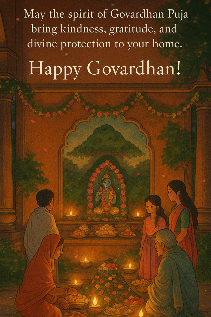 Happy Govardhan Wishes