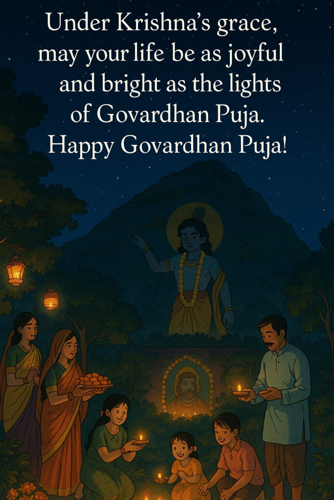 Happy Govardhan Wishes 