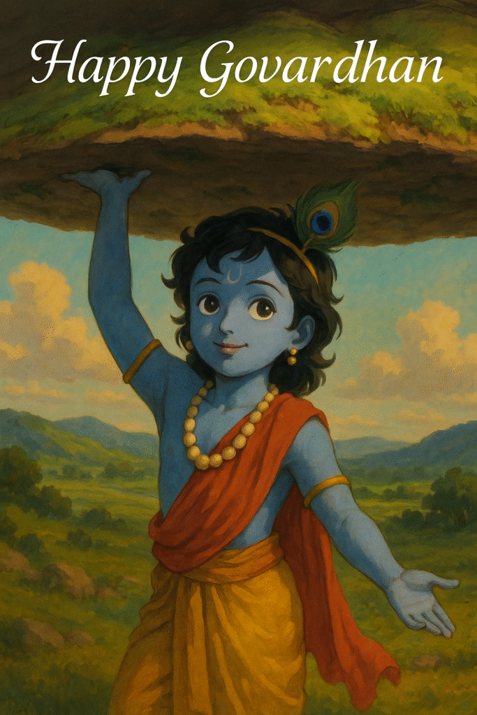 Happy Govardhan Wishes