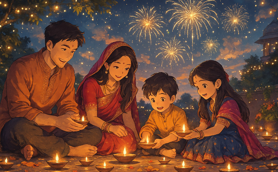 Family Happy Diwali Wishes 