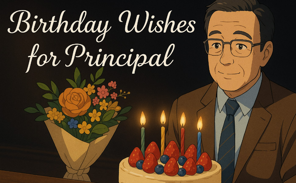 Birthday Wishes for Principal